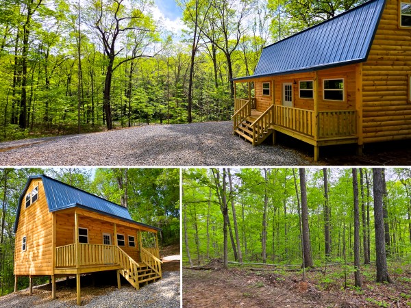Timber View Cabin at Big Timber Ridge - Meigs County, Ohio - 7.8 acres