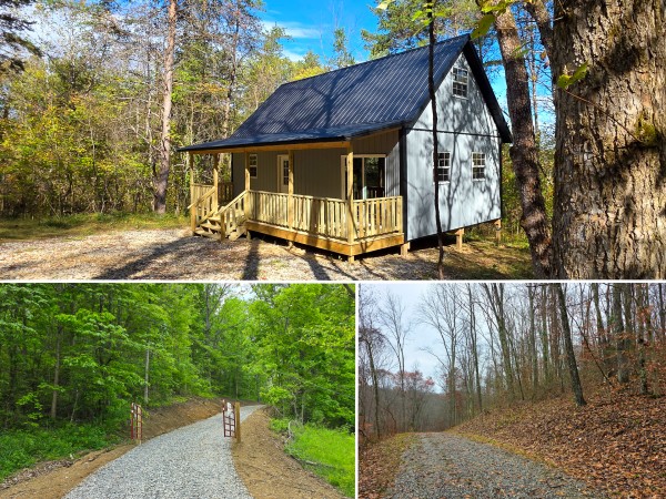 Seclusion Cabin at Big Timber Ridge - Meigs County, Ohio - 7.2 acres