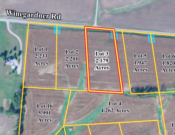 Lot 3 at Sheridan Estates - Perry County, Ohio - 2.2 acres