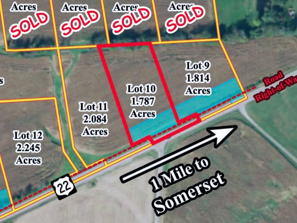 Lot 10 at Sheridan Estates - Perry County, Ohio - 1.8 acres